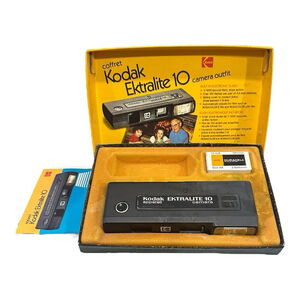 Vintage Coffert Kodak Ektralite 10 Camera Outfit
